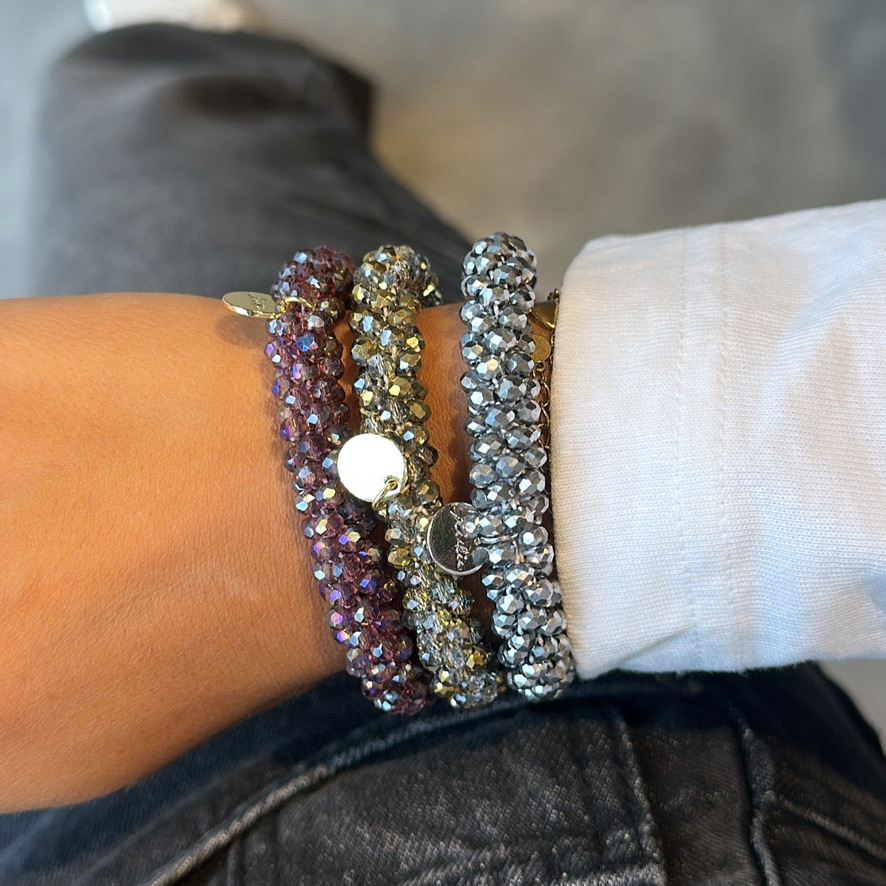 Stiekie Silver – Kralen Haarelastiek & Armband - Afbeelding 2