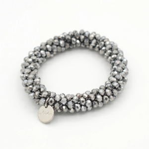 Stiekie Silver – Kralen Haarelastiek & Armband